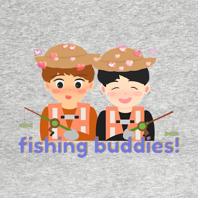 YoonJin BTS Fishing Buddies by aaalou